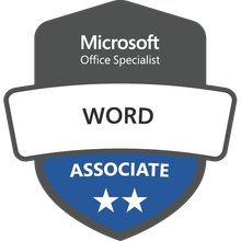 Word 365 Associate Badge
